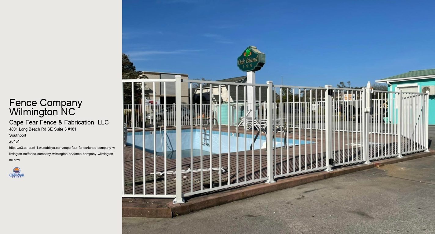 Fence Company Wilmington NC