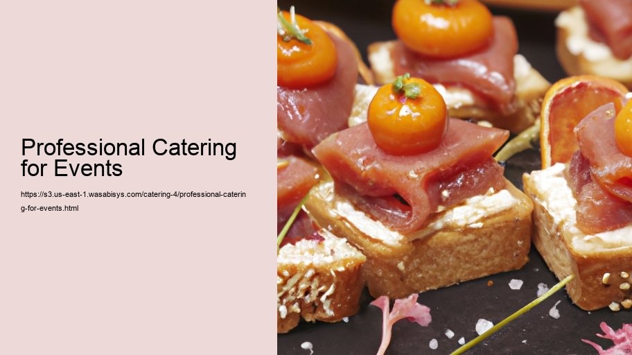 Professional Catering for Events