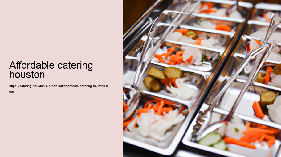 affordable catering houston