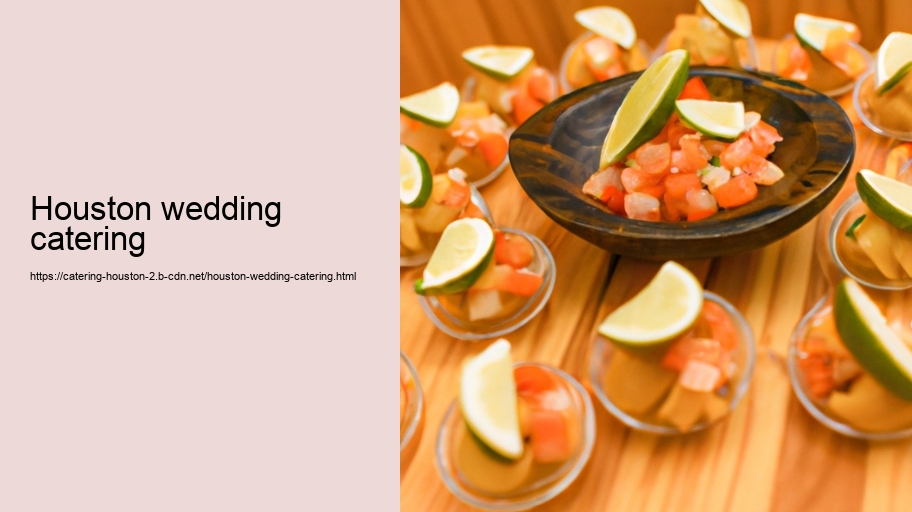 houston wedding catering