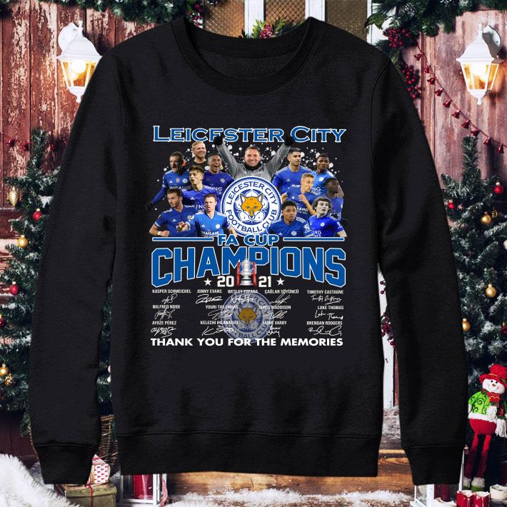 Leicester City Champions FA Cup 2020 - 2021 Leicester City shirt
