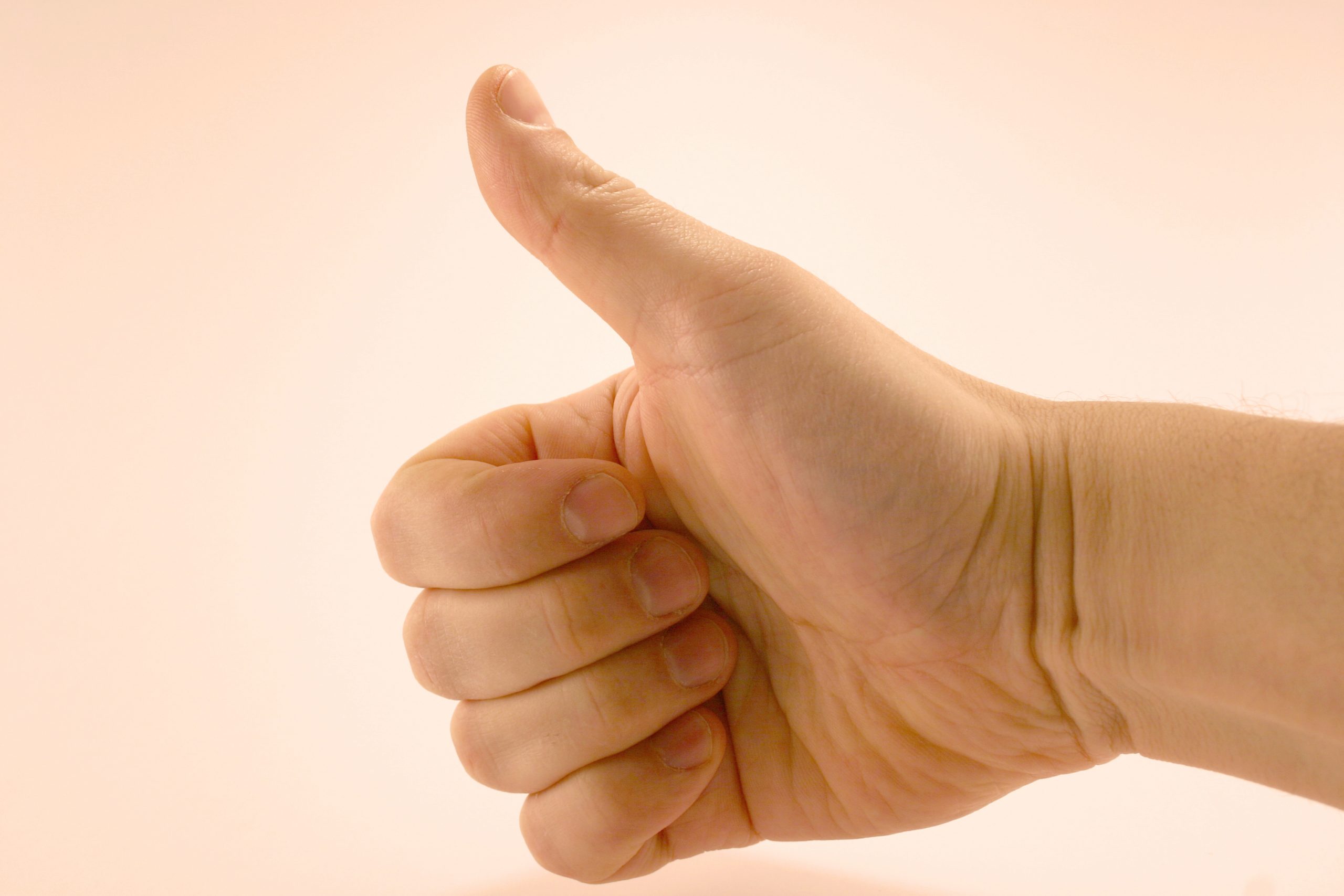 Image result for thumbs up gesture