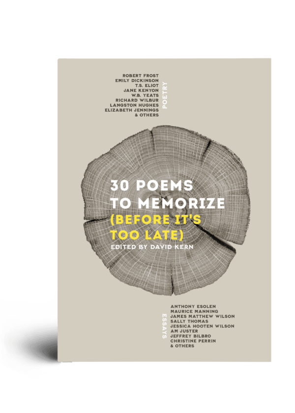 30 Poems to Memorize Book Cover