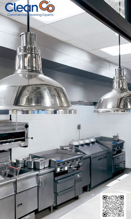 How do you clean office kitchens?