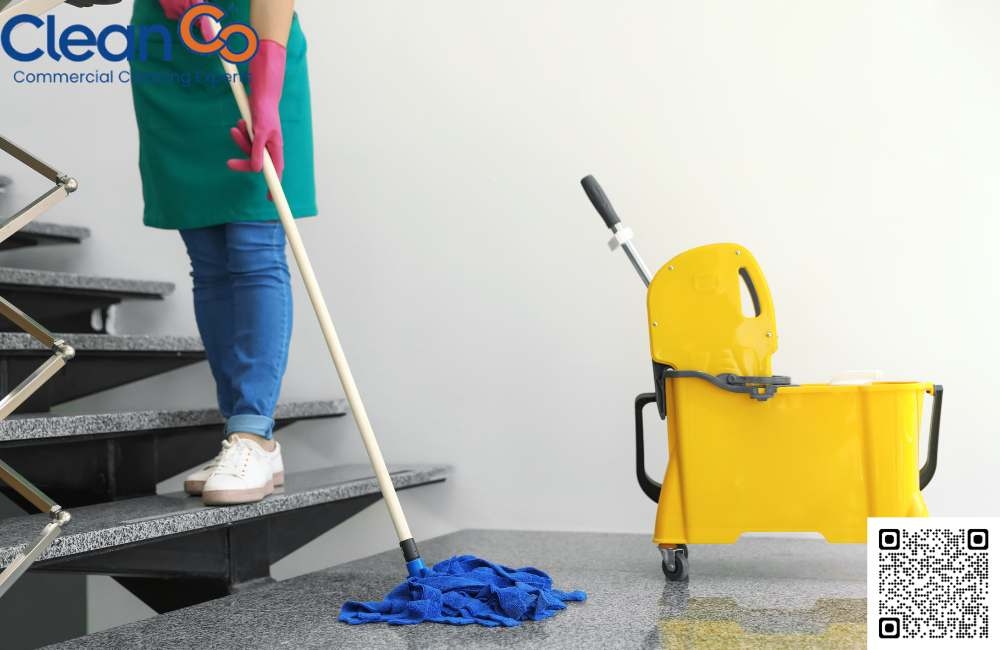 How often should businesses schedule commercial cleaning with Clean Co?