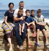 Anderson family in Namibia