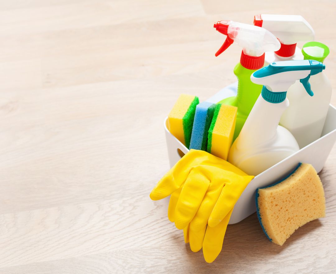 What products are used in commercial cleaning?