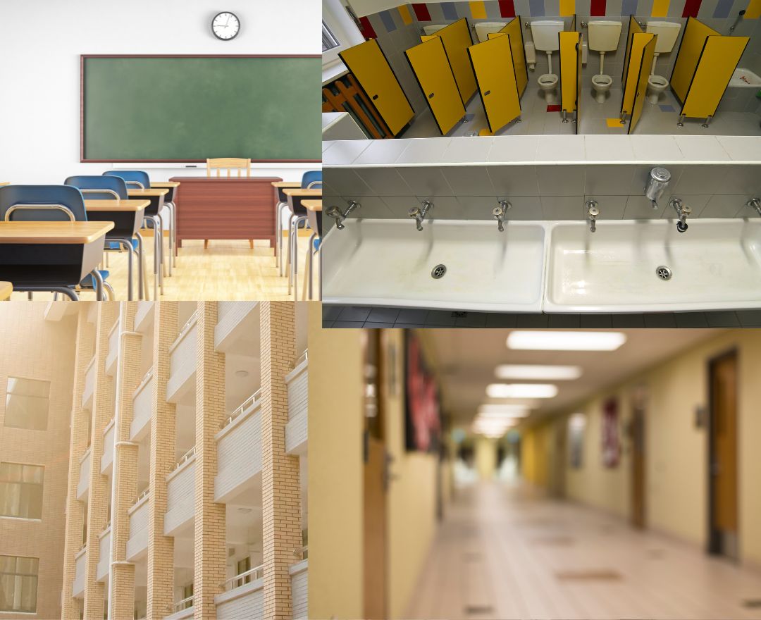 What Areas Should You Clean in a School?