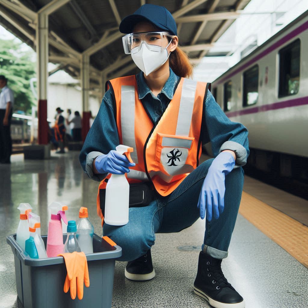 Implement regular disinfection routines