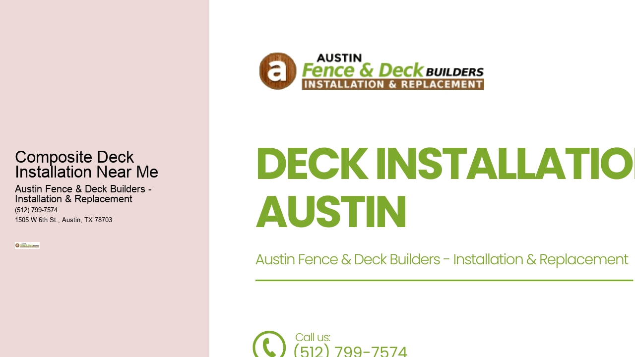 Composite Deck Installation Near Me