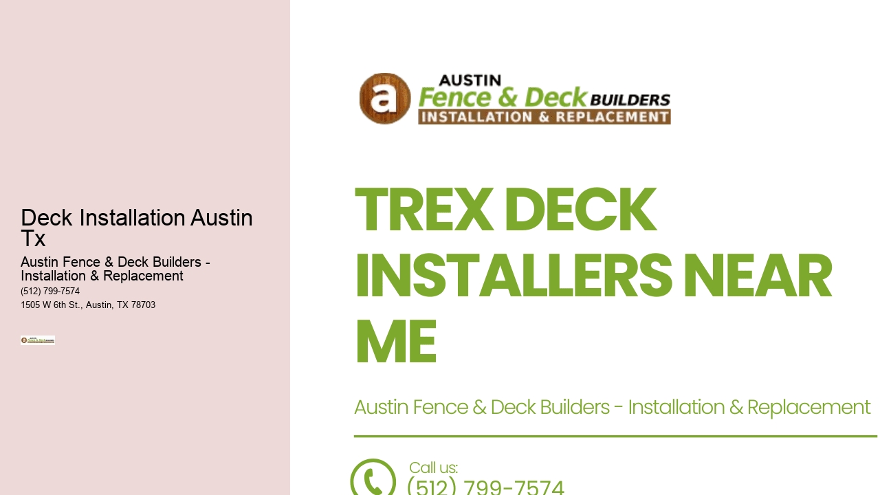 Deck Installation Austin Tx