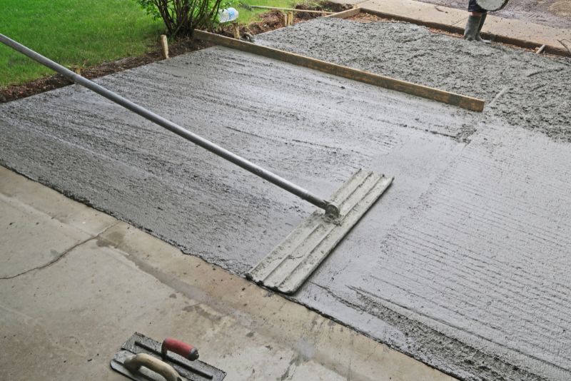 concrete driveway logan
