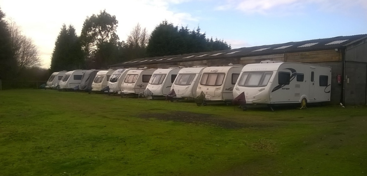 How much is it to store a caravan?