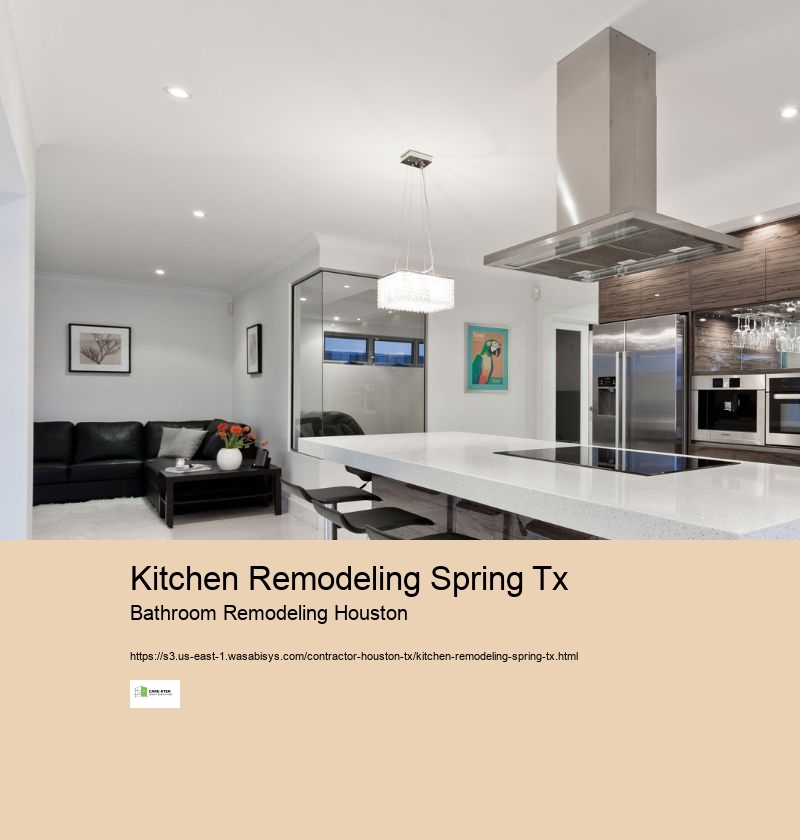Kitchen Remodeling Spring Tx