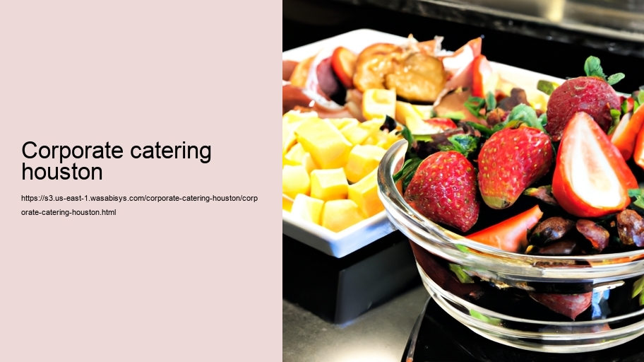 corporate catering houston