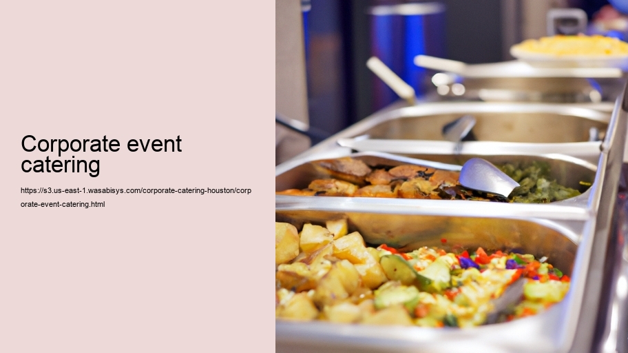 corporate event catering