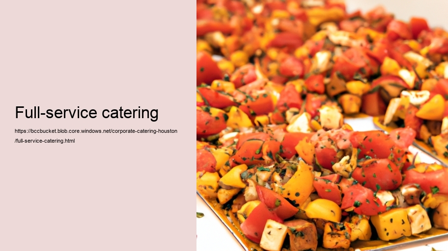 full-service catering