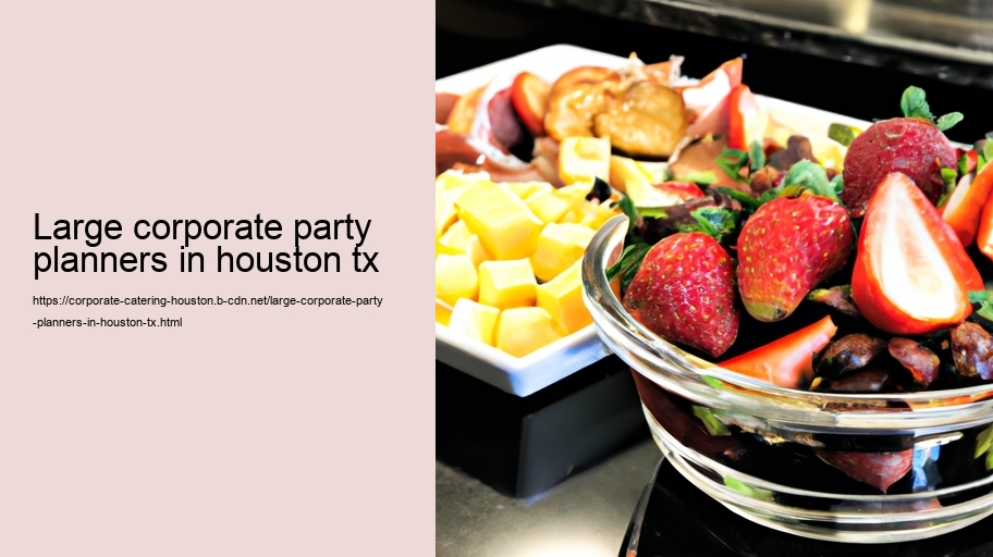 large corporate party planners in houston tx