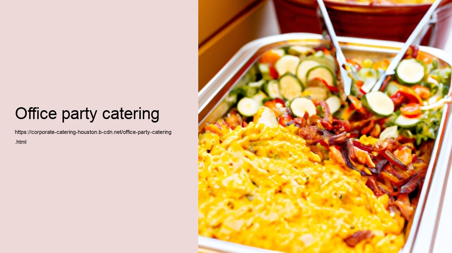 office party catering