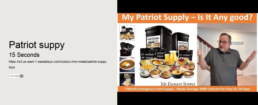 patriot suppy