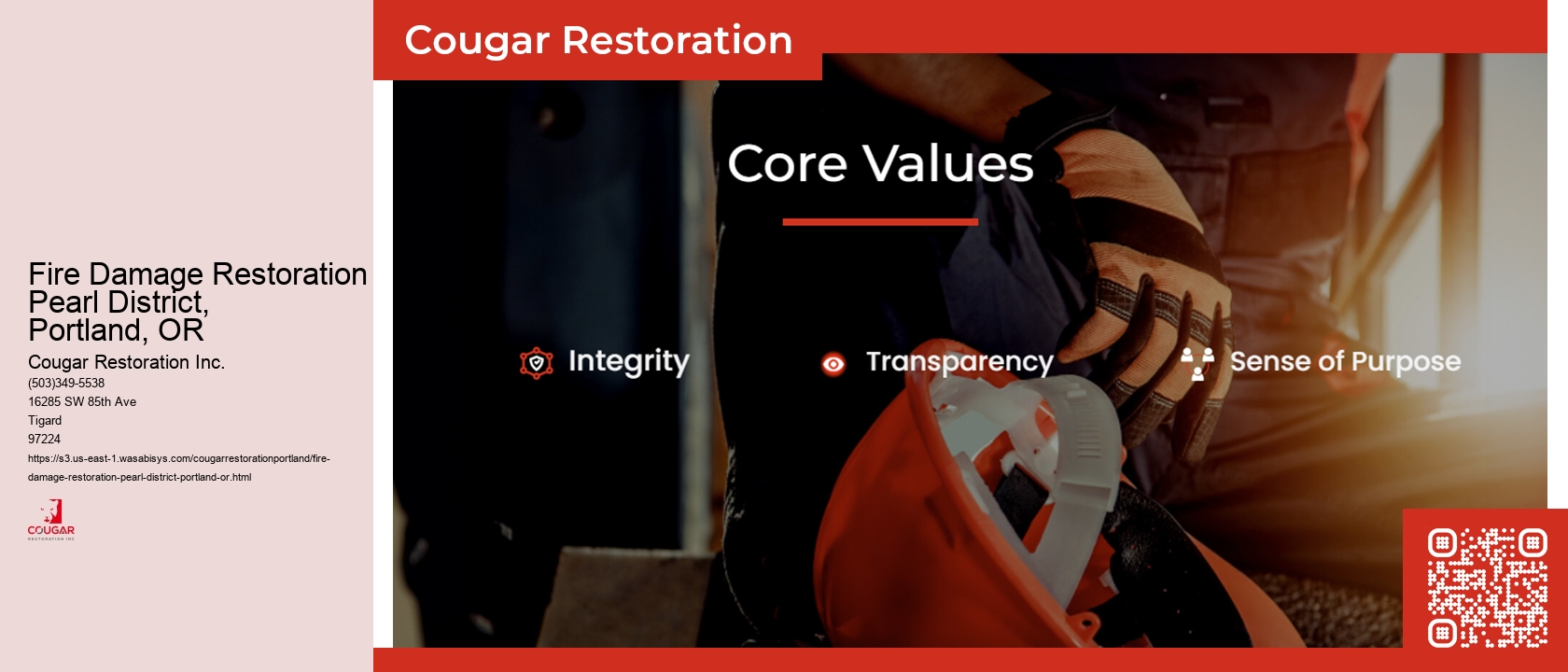 Fire Damage Restoration Pearl District, Portland, OR