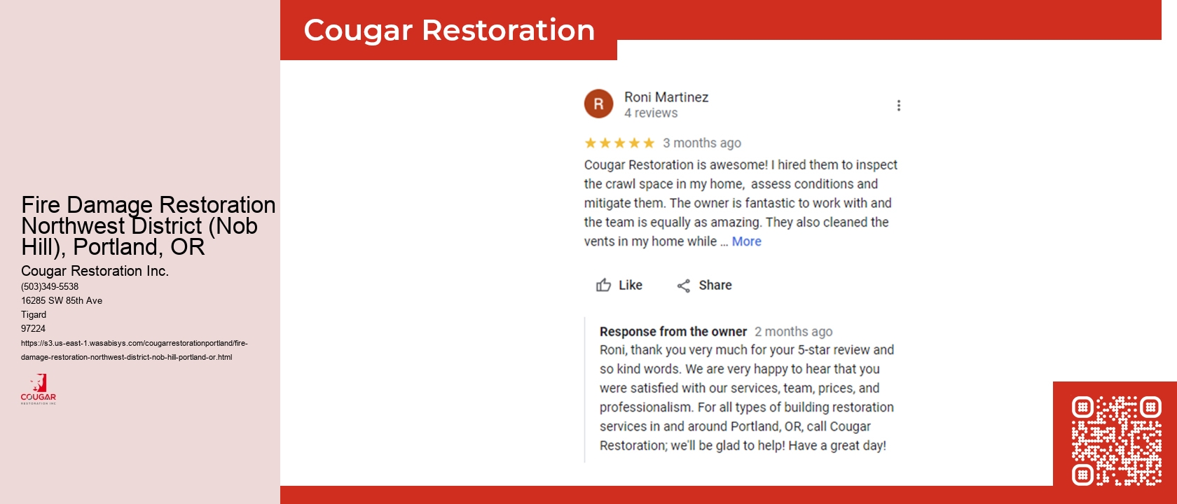 Fire Damage Restoration Northwest District (Nob Hill), Portland, OR