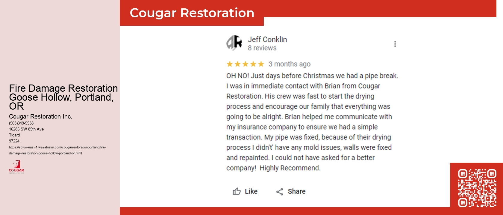 Fire Damage Restoration Goose Hollow, Portland, OR
