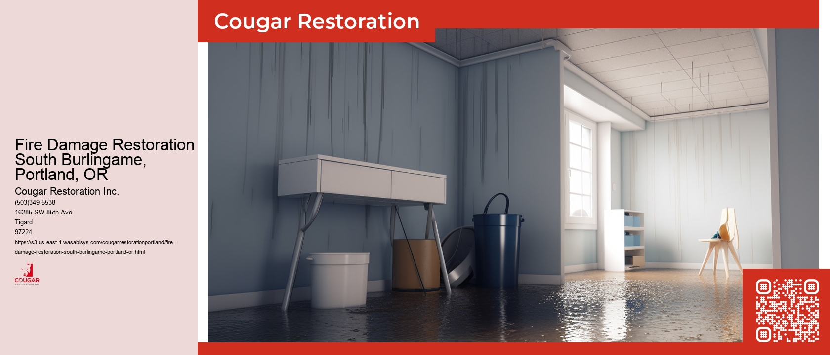Fire Damage Restoration South Burlingame, Portland, OR