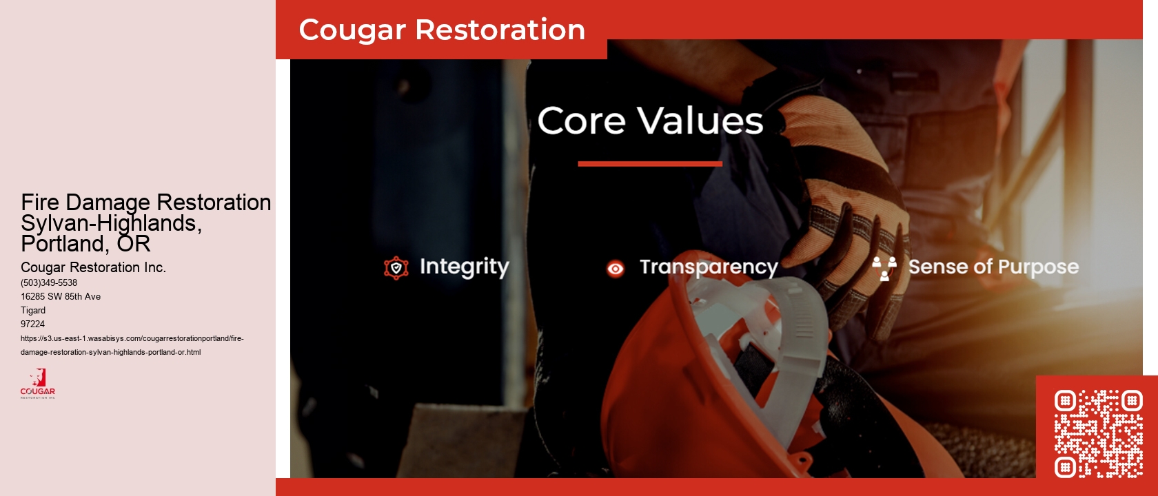 Fire Damage Restoration Sylvan-Highlands, Portland, OR