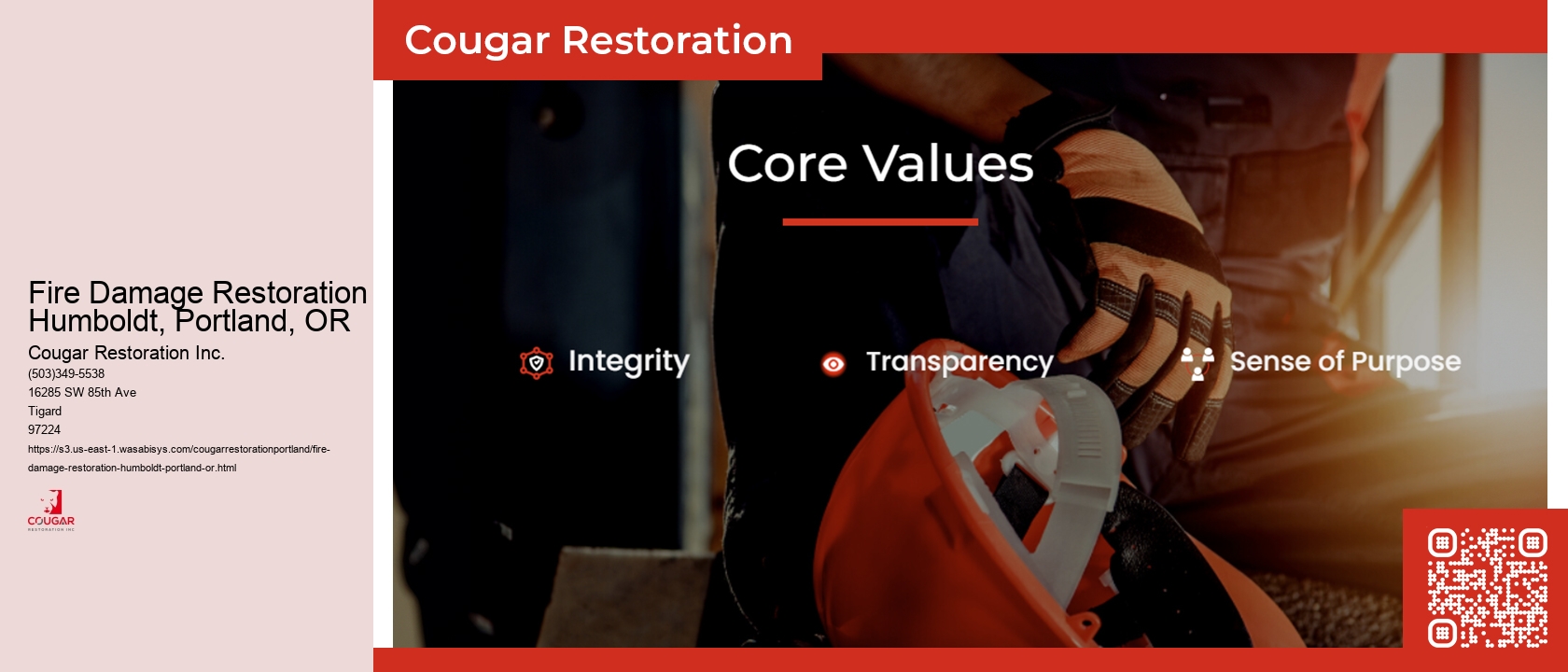 Fire Damage Restoration Humboldt, Portland, OR