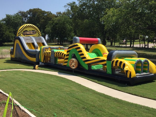 Obstacle Course Inflatable In Dallas