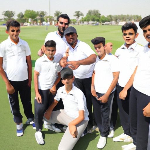 Professional Trains Forming Future Cricket Stars in Dubai