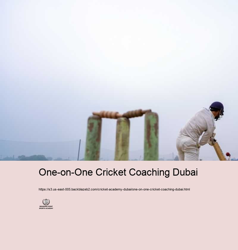 One-on-One Cricket Coaching Dubai