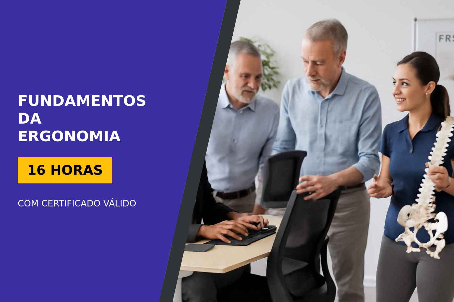 curso online gratuito de Fundamentos Da Ergonomia