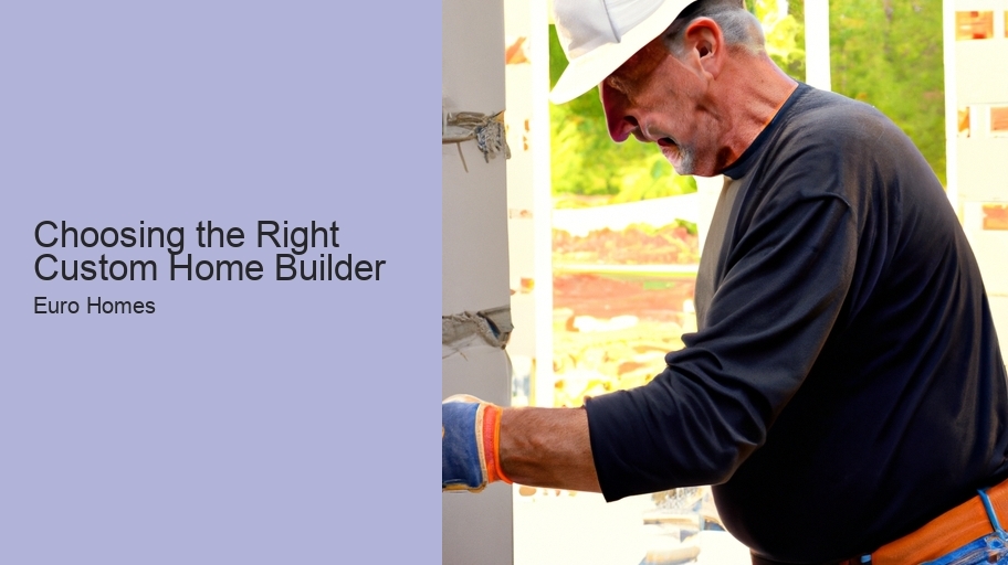Choosing the Right Custom Home Builder 