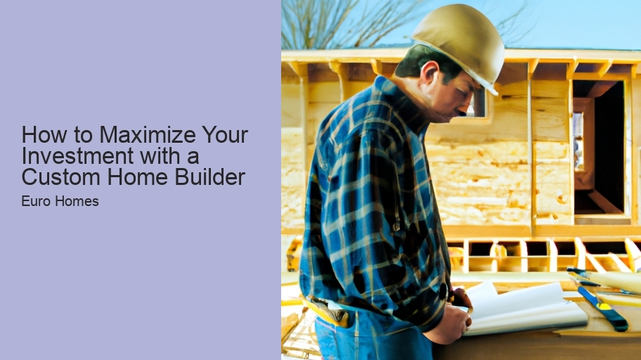 How to Maximize Your Investment with a Custom Home Builder 