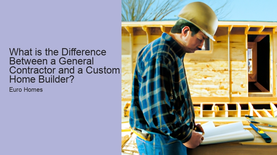 What is the Difference Between a General Contractor and a Custom Home Builder? 