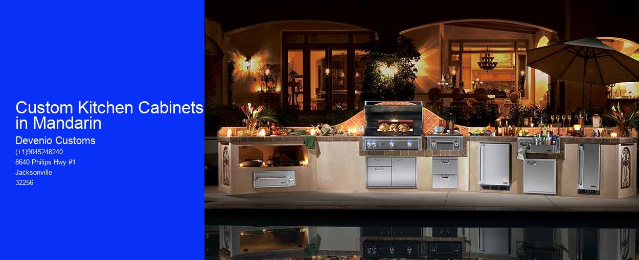Custom Kitchen Cabinets in Mandarin