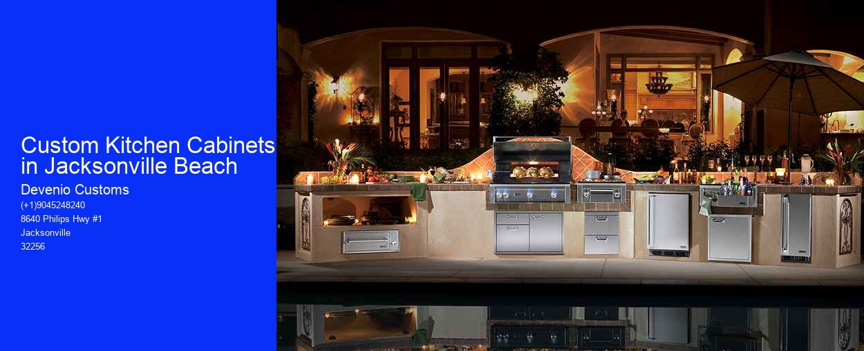 Custom Kitchen Cabinets in Jacksonville Beach