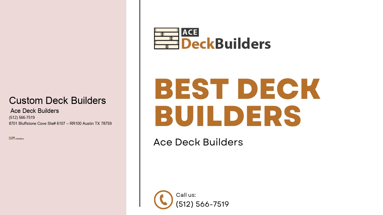 Custom Deck Builders