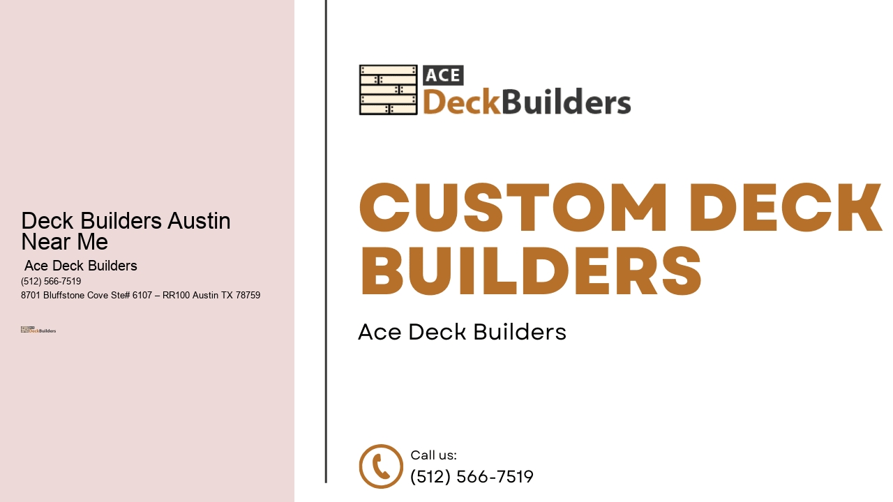 Deck Builders Austin Near Me