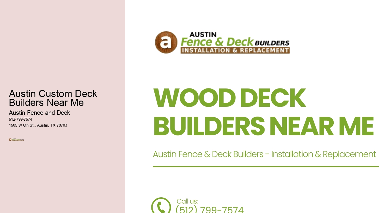 Austin Custom Deck Builders Near Me 
