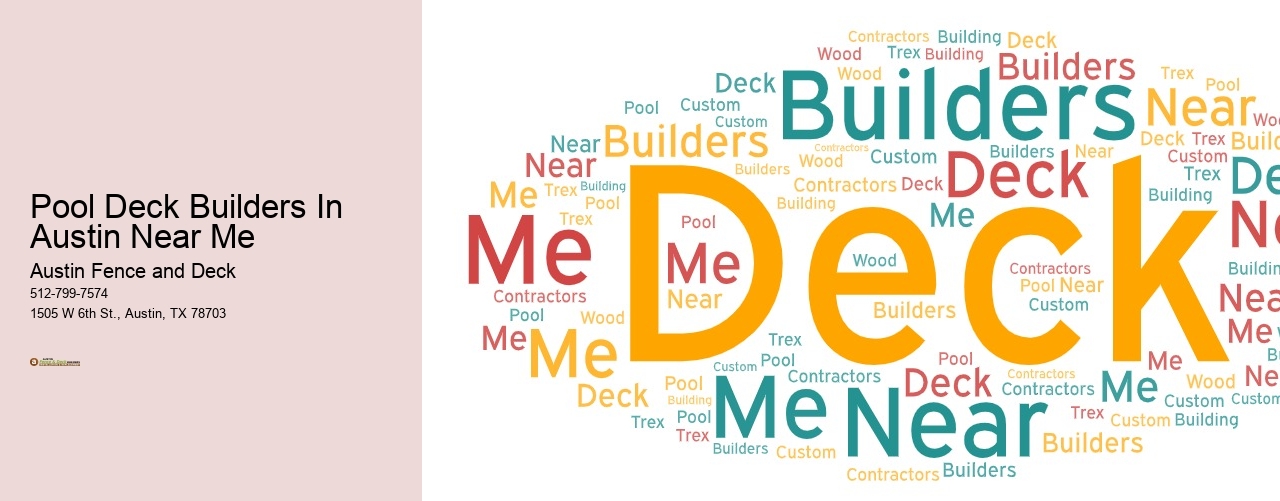 Pool Deck Builders In Austin Near Me 