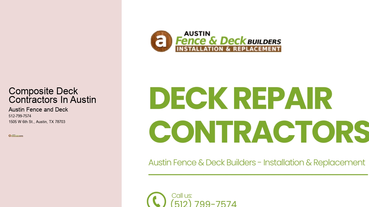 Composite Deck Contractors In Austin 