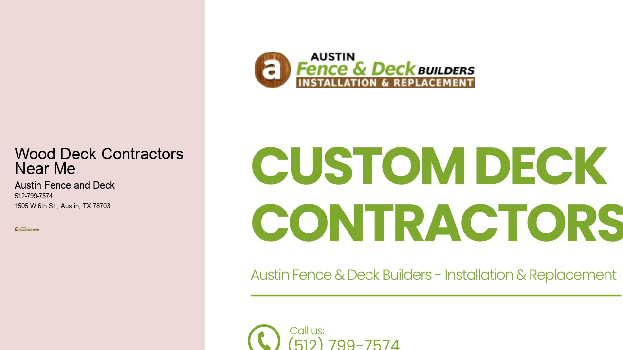 Wood Deck Contractors Near Me