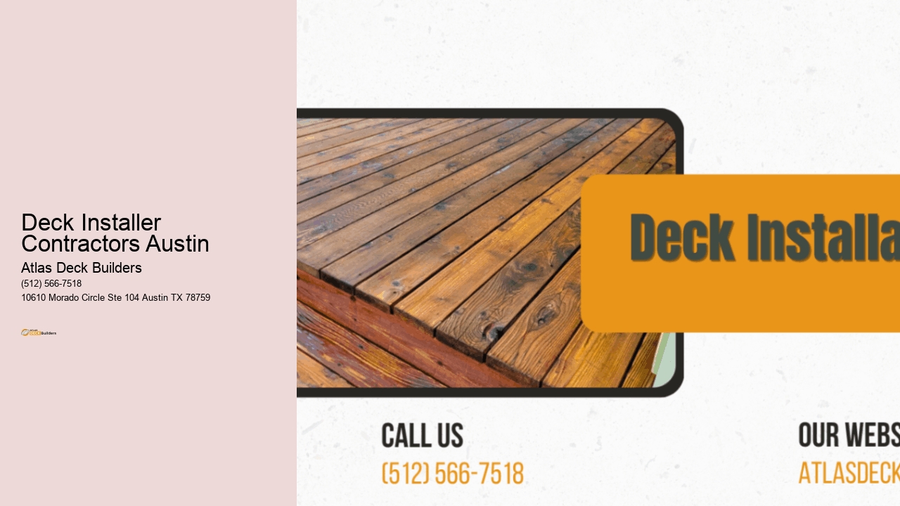 Deck Installer Contractors Austin 