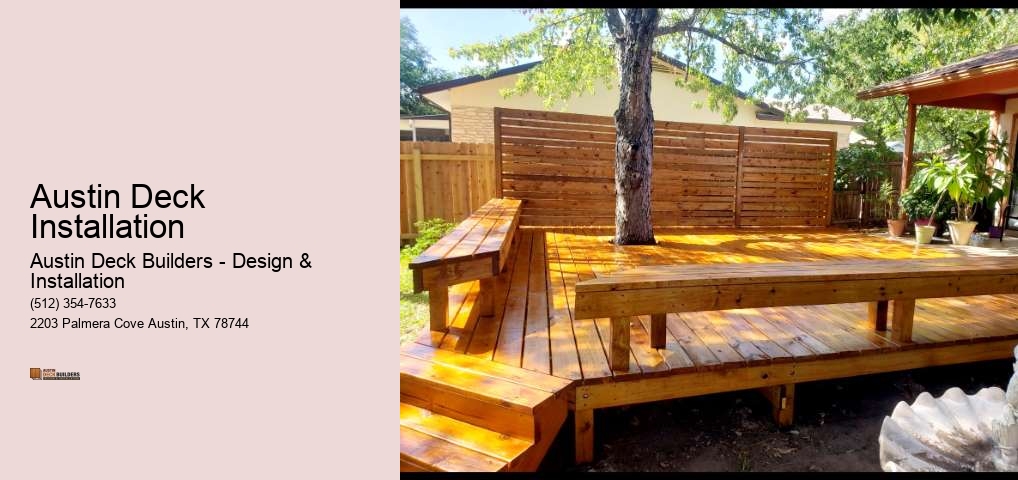 Austin Deck Installation 