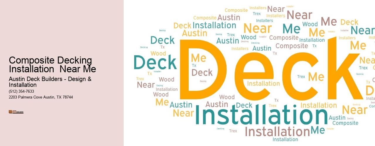 Composite Decking Installation  Near Me