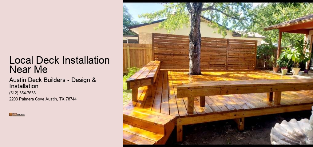 Local Deck Installation Near Me 