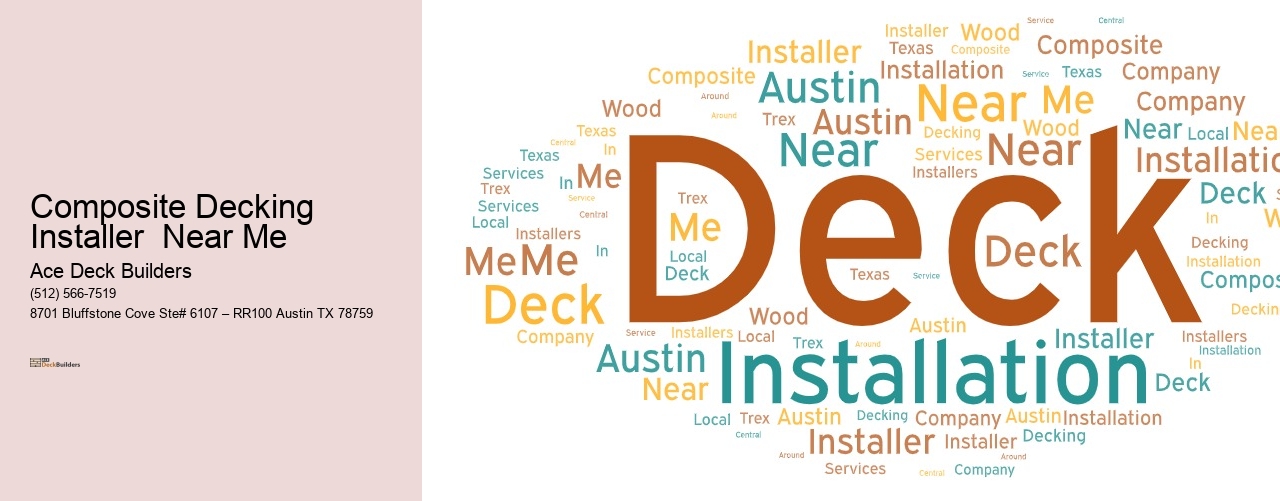 Composite Decking Installer  Near Me